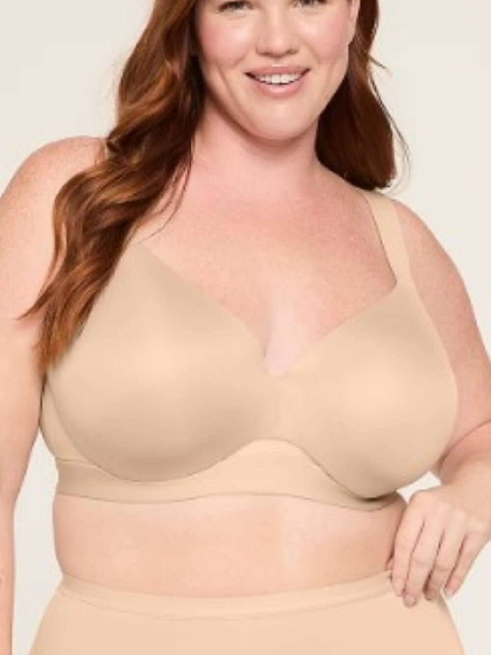Cacique full figure 'Comfort Bliss' Lightly Lined Full Coverage Bra sz 42 DDD